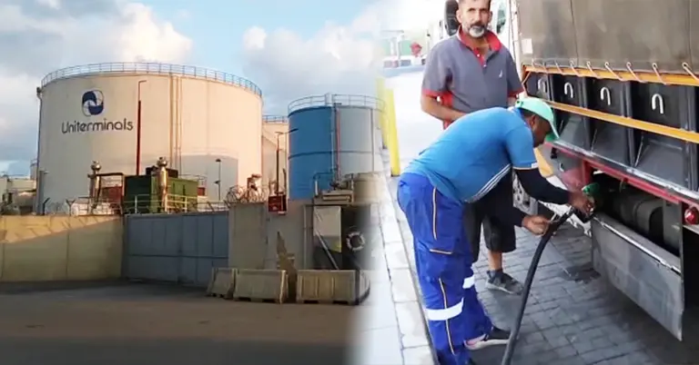 লেবাননের একটি তেলের ডিপো ও পাম্পে কর্মরত বাংলাদেশি প্রবাসী